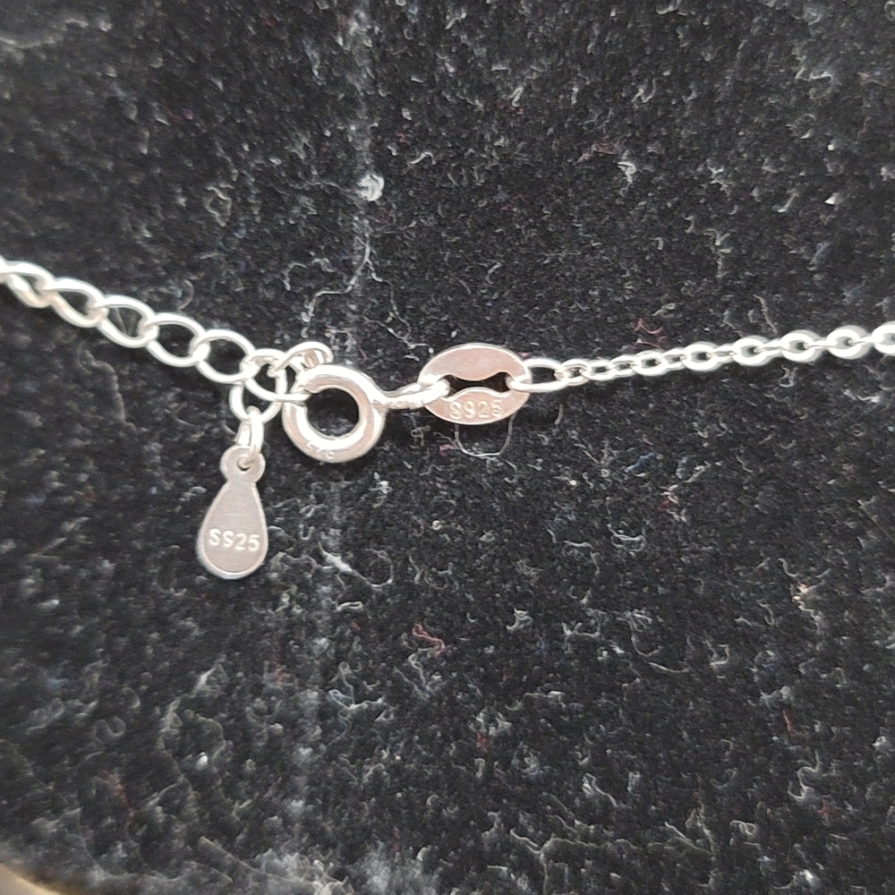 925 Sterling Silver Antlers Necklace - Picture 8 of 8